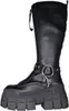 Buffalo Dames Élégant Bottes Gospher Biker HI 1270131 noir Voir les images du produit 2