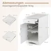 Table d'appoint COSTWAY avec station de recharge, table de Voir les images du produit 3