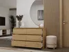 Kommode Karl mit 6 Schubladen 120 cm Artisan-Eiche Produktbild-Vorschau 4