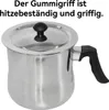 2,5L Milch- und Wachstopf mit Deckel, Edelstahl-Doppelwand, Produktbild-Vorschau 6