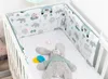 Bettumrandung für Babybett 30x180 cm Baumwolle weich Produktbild-Vorschau 3