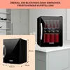 Klarstein Mini Kühlschrank mit Glastür, Mini-Kühlschrank Produktbild-Vorschau 6