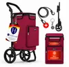 Klappbarer Einkaufstrolley TRAGINO | 3-in1 Einkaufswagen | Produktbild-Vorschau 1