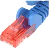 Goobay 95247 Cavo patch CAT 6, U/UTP, blu, 0,25 m - Miscela Anteprima dell’immagine prodotto 6