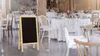 Reklamní áčko s křídovou tabulí 100x60 cm-přírodní rám Náhled obrázku produktu 12