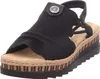 Rieker Damen Keilsandalette Sandale Modeschuh schwarz 38 Produktbild-Vorschau 127