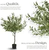 Umělý olivovník Oleand, realistická textura - 120 cm Náhled obrázku produktu 9