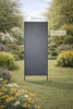 Stele Metall grau Sichtschutz "Uni" Windschutz Dekowand Produktbild-Vorschau 3