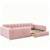 MODFU Polsterbett Schlafsofa 90x200 Stauraumbett Bettrahmen Produktbild-Vorschau 7