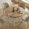 Table ronde à rallonges pour salle à manger, PERO, style Voir les images du produit 8