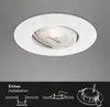 LED Einbauleuchten Dimmbar schwenkbar 3er Set 5 W weiß Produktbild-Vorschau 5