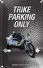 vianmo Blechschild 18x12 cm trike parking only all others Produktbild-Vorschau 1