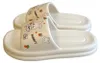 Hausschuhe Damen Bunny Design EVA rutschfeste Sohle - Weiß, Produktbild-Vorschau 3