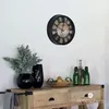 Horloge murale vintage marron 39 cm Voir les images du produit 16