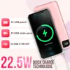 Strex Powerbank Roze - 27.000 mAh - 22.5W Snellader - Productafbeelding-voorbeeld 2