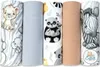 Ega KIDS | Flanellwindeln 5er Set - 70 x 80 cm - Weich und Produktbild-Vorschau 1