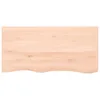 vidaXL Stolová deska 100x50x2 cm Dubový masiv neošetřený Náhled obrázku produktu 3