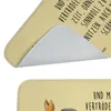 Mr. & Mrs. Panda Badezimmerteppich Fledermaus Sitzen - Gelb Produktbild-Vorschau 5