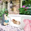 Mr. & Mrs. Panda kissen bedruckt Meerschweinchen Weisheit - Produktbild-Vorschau 2