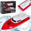 Barca telecomandata RC 4CH mini CP802 rosso Anteprima dell’immagine prodotto 2