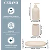 Set di accessori da bagno eluno CERANO, 3 pezzi, composto Anteprima dell’immagine prodotto 8