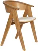 Zuiver NDSM Esszimmerstuhl mit Armlehne Holz Naurel/ Braun Produktbild-Vorschau 1