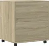 vidaXL Tlačiarenský stojan s kolieskami Sonoma dub 60x50x67 Náhľad obrázku produktu 7