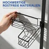 Teleskop-Duschregal ohne Bohren, 4 Ablagen, Produktbild-Vorschau 5
