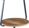 Beistelltisch 'Sipoo' 74x46x37cm Walnussoptik / Marmoroptik Produktbild-Vorschau 7