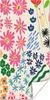 MuchoWow® Poster Blume - Blätter - Feldblumen 60x120 cm - Produktbild-Vorschau 1