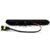 A black LED light bar with a black cable and a yellow connector is shown against a white background. Podgląd zdjęcia produktu
