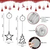 Diagrams and close-ups illustrating features of Christmas lights. Produktbild-Vorschau