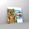 Bilder auf glas - Tiger in den Bergen Kinder Tierwelt - Produktbild-Vorschau 4