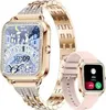 2026 Smartwatch Damen Gold Quadrat mit HD-Display, Produktbild-Vorschau 1