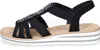 Rieker Keilsandaletten Damen 31373730393531 Schwarz 39 EU Produktbild-Vorschau 41