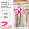 Schalbügel Kleiderbügel 1 Stück – Optimaler Tuchhalter für Produktbild-Vorschau 3