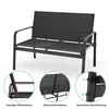 Mondeer Gartenmöbel-Set 4-teilig, Sitzgruppe mit Armlehnen Produktbild-Vorschau 5