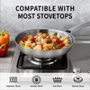 7dílná sada nádobí z nerezové oceli，3 pánve (20/24/28) ，1 Náhled obrázku produktu 10