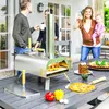 Vonkajšia pec na pizzu Outsunny Pec na pizzu na drevo z Náhľad obrázku produktu 2