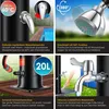 KESSER® Solar Gartendusche Solardusche Bogen mit Produktbild-Vorschau 3