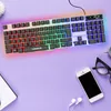 RGB LED Tastatur Gaming Gaming-Tastatur mit Beleuchtet Produktbild-Vorschau 7