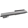 Glasschiebetür, Klarglas schwarze Streifen, 1025x2200 mm, Produktbild-Vorschau 4