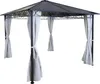 Pergola z twardym dachem HWC-C77, pawilon ogrodowy, dach z Podgląd zdjęcia produktu 9