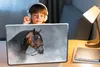 MuchoWow® Laptop Aufkleber Sticker Cover Pferd - Smoke - Produktbild-Vorschau 3