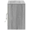 Maison Exclusive - TV-Schrank mit LED-Beleuchtung Grau Produktbild-Vorschau 8