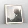 Gerahmtes Poster - Rahmen in heller Eiche - Sisyphus Arbeit Produktbild-Vorschau 8