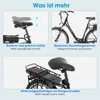 Hiland 28 Zoll Aluminium E-Bike für Damen und Herren, 250 Produktbild-Vorschau 4