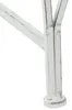 vidaXL Bank met 4 zitplaatsen, 160 x 80 x 89 cm, staal, Productafbeelding-voorbeeld 2
