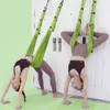 Růžová hrazda na jógu, pás Back Leg Stretch Strap Door Náhled obrázku produktu 2