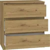 Commode étroite TAAVI - chêne artisanal Voir les images du produit 2